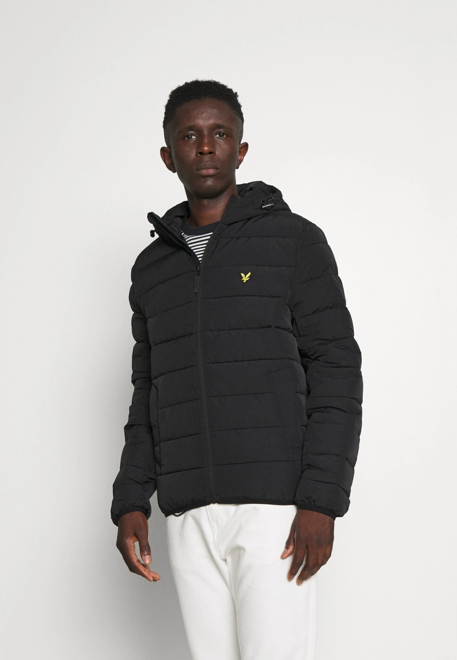 Lyle & Scott Lightweight Puffer Jacket - Light Jacket - Jet Black