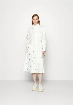 Nicole - Shirt Dress - Dusty Blue