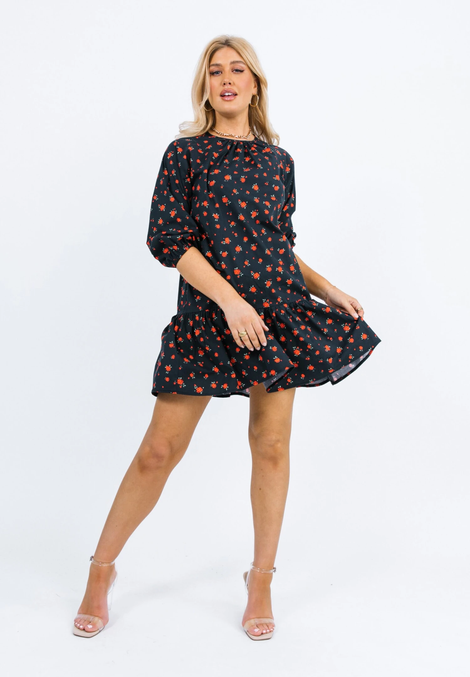 Clarissa - Day Dress - Black - Image 2