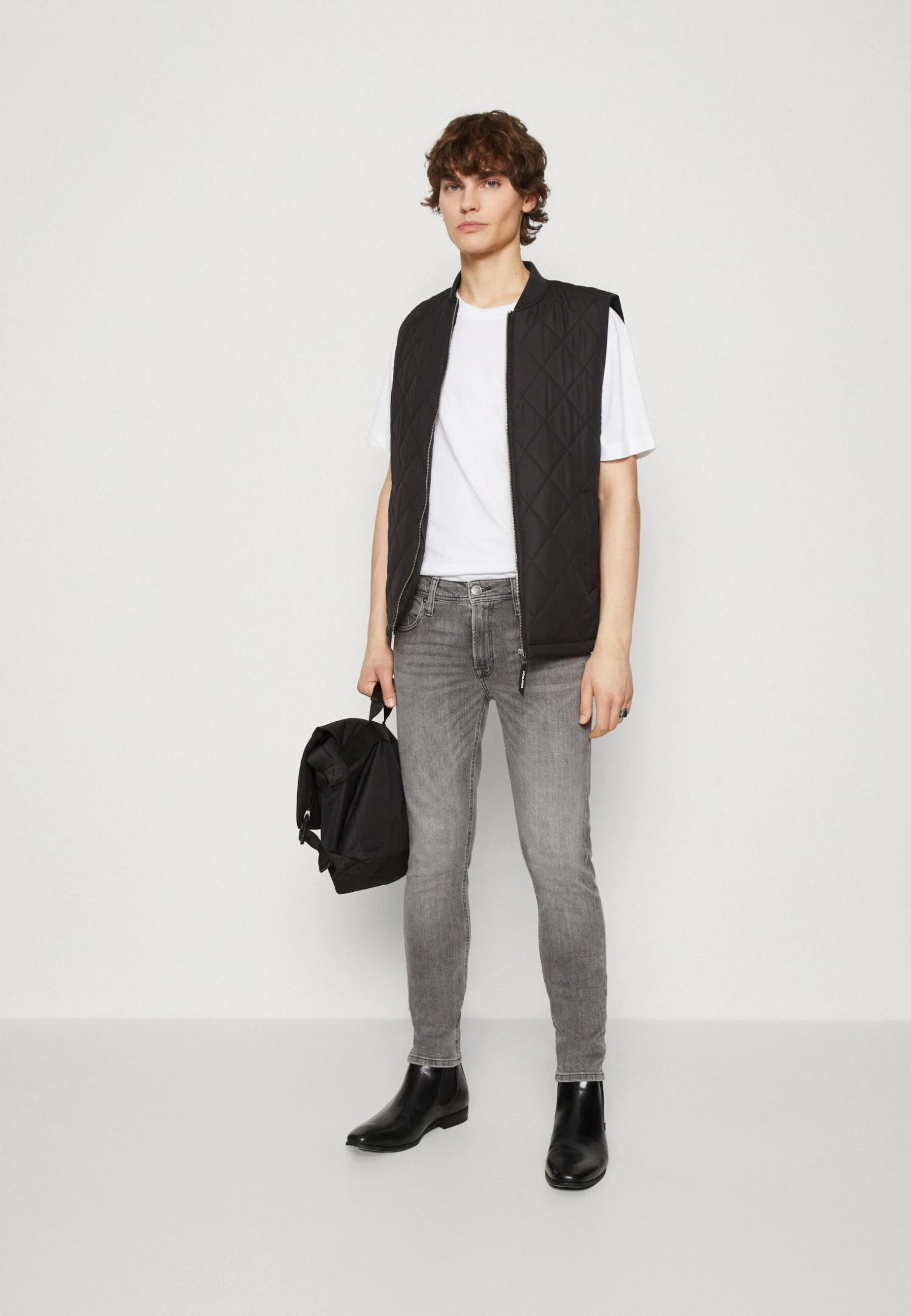 Jack & Jones Jjkeen Liner Bodywarmer - Waistcoat - Black - Image 2