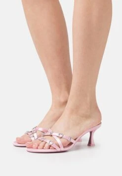 Barbie X Aldo Mule - Heeled Mules - Medium Pink