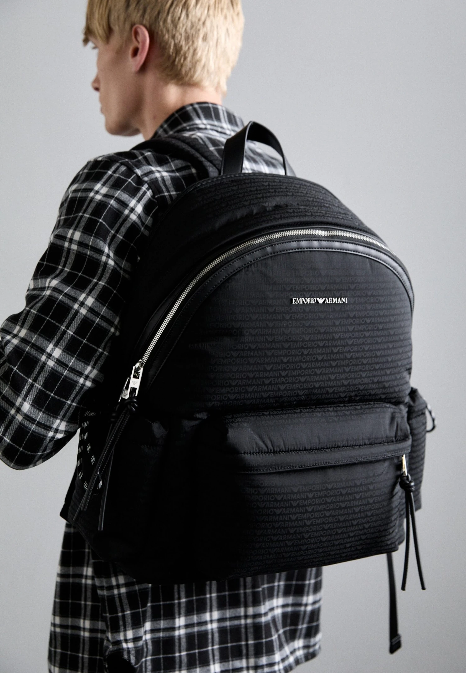 Emporio Armani BACKPACK - Rucksack - Black Beauty - Image 2