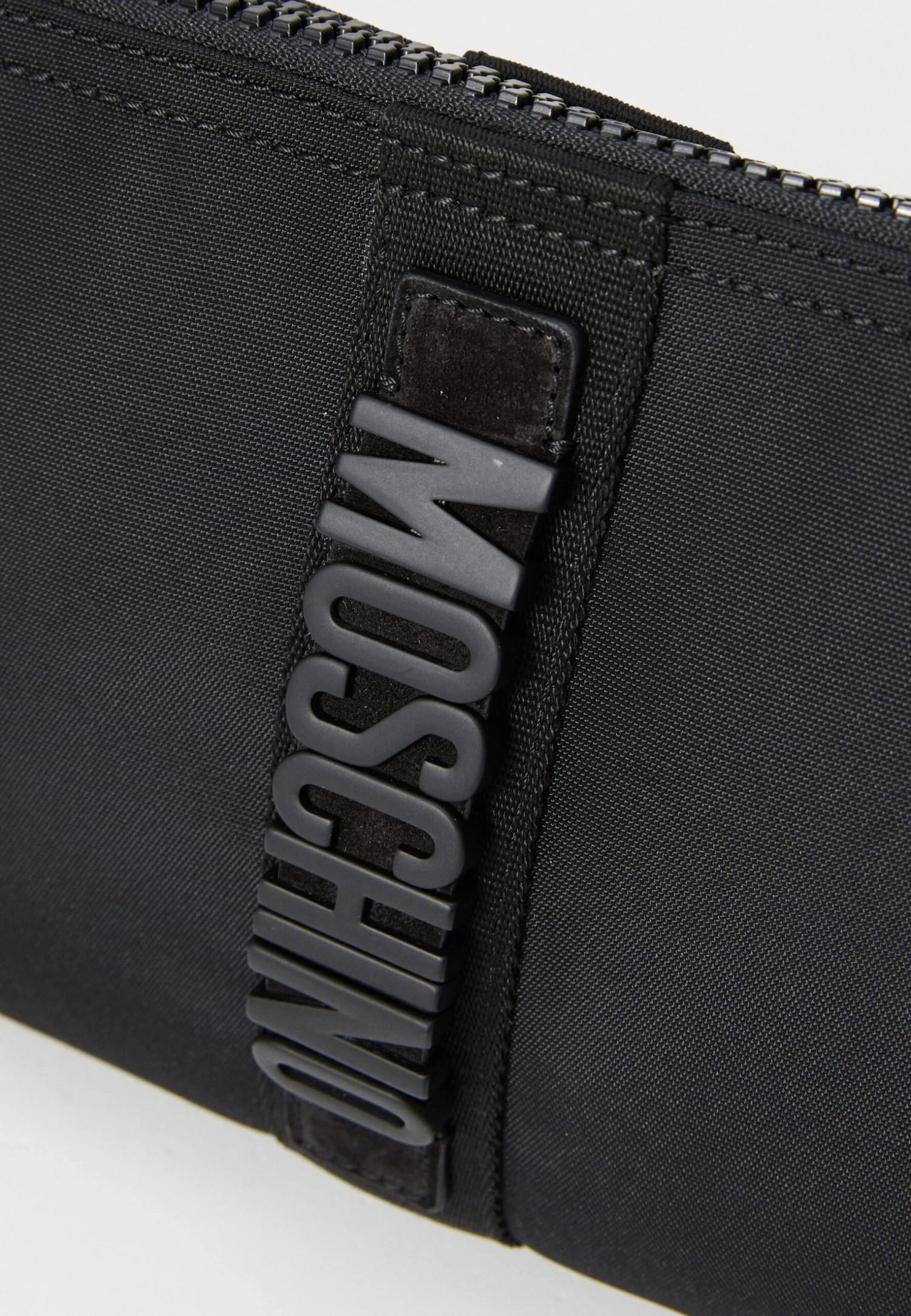 MOSCHINO CORDURA CROSTA - Wash Bag - Nero - Image 4