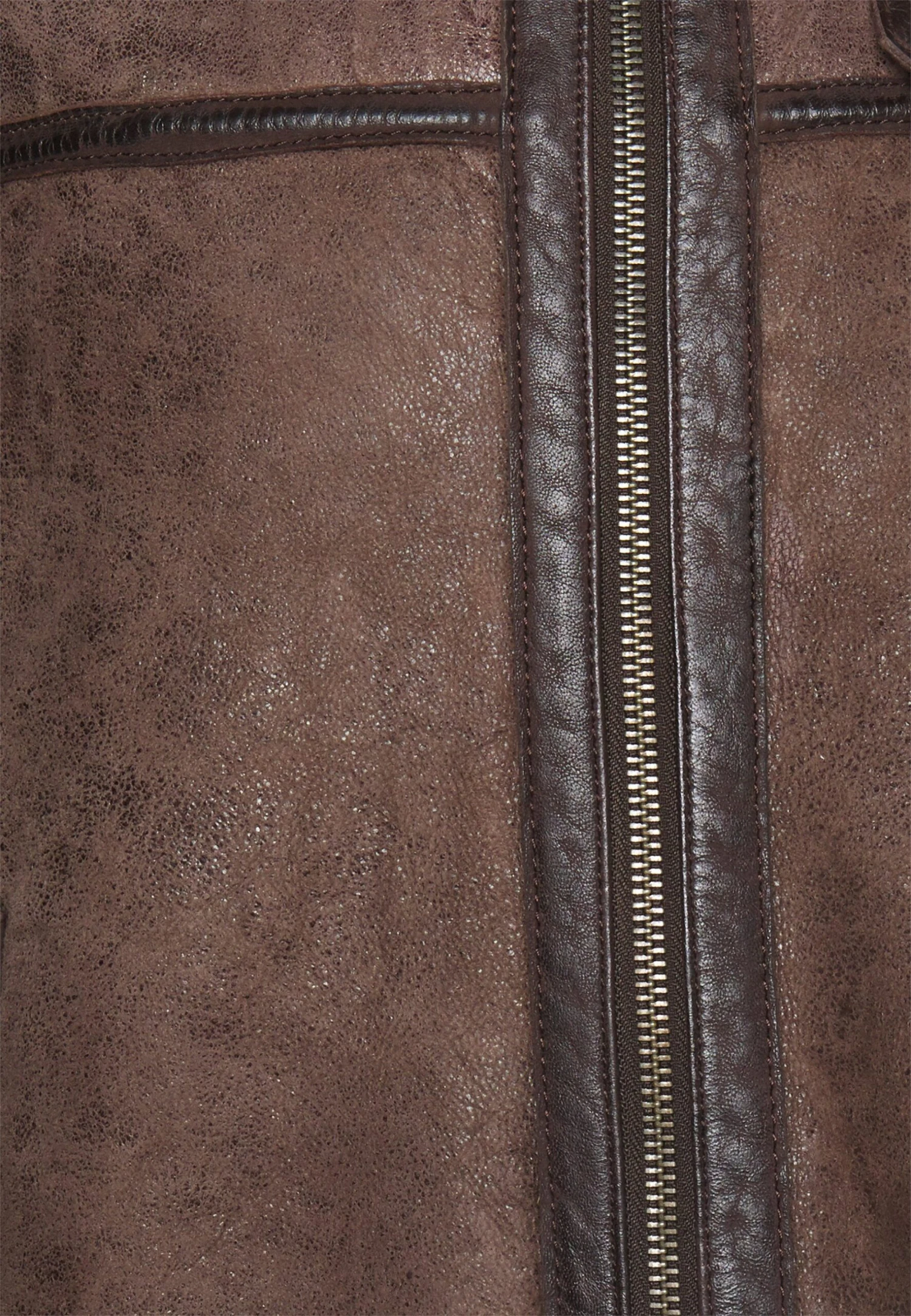 GIPSY Gmairforce - Leather Jacket - Dark Brown - Image 3