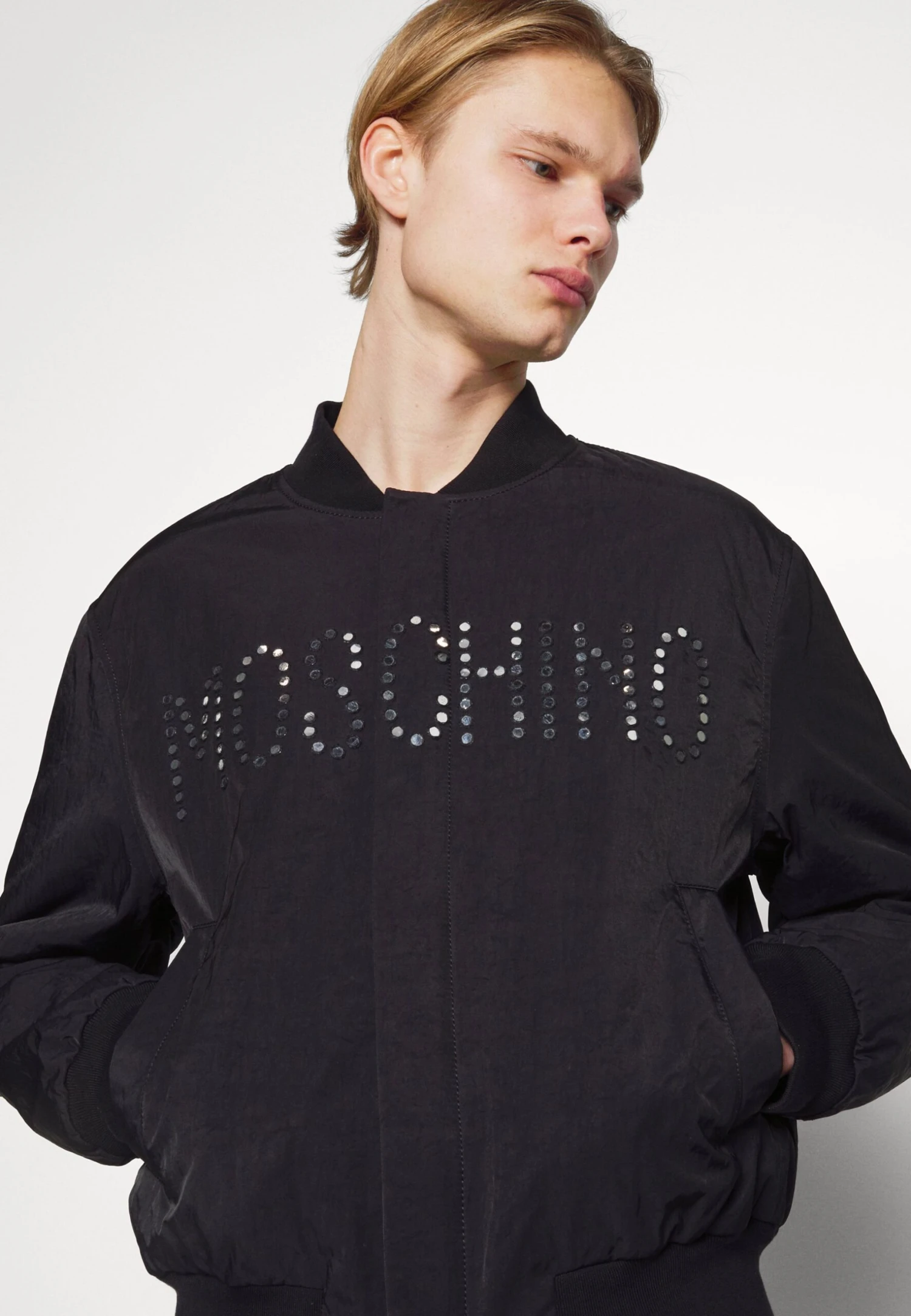 MOSCHINO Blouson - Bomber Jacket - Fantasy Black - Image 6