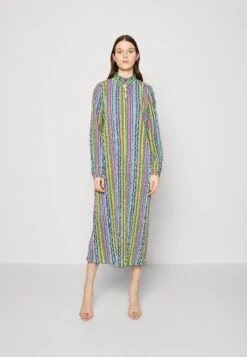 Yasculla Midi Dress - Cocktail Dress / Party Dress - Iris Orchid/Culla