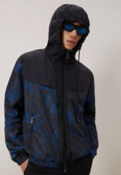 J.Lindeberg Stewie - Summer Jacket - Navy Peony
