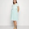 Dress Mix Nursing Short Sleeve - Day Dress - Pale Mint