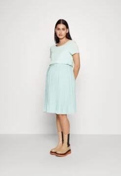 Dress Mix Nursing Short Sleeve - Day Dress - Pale Mint