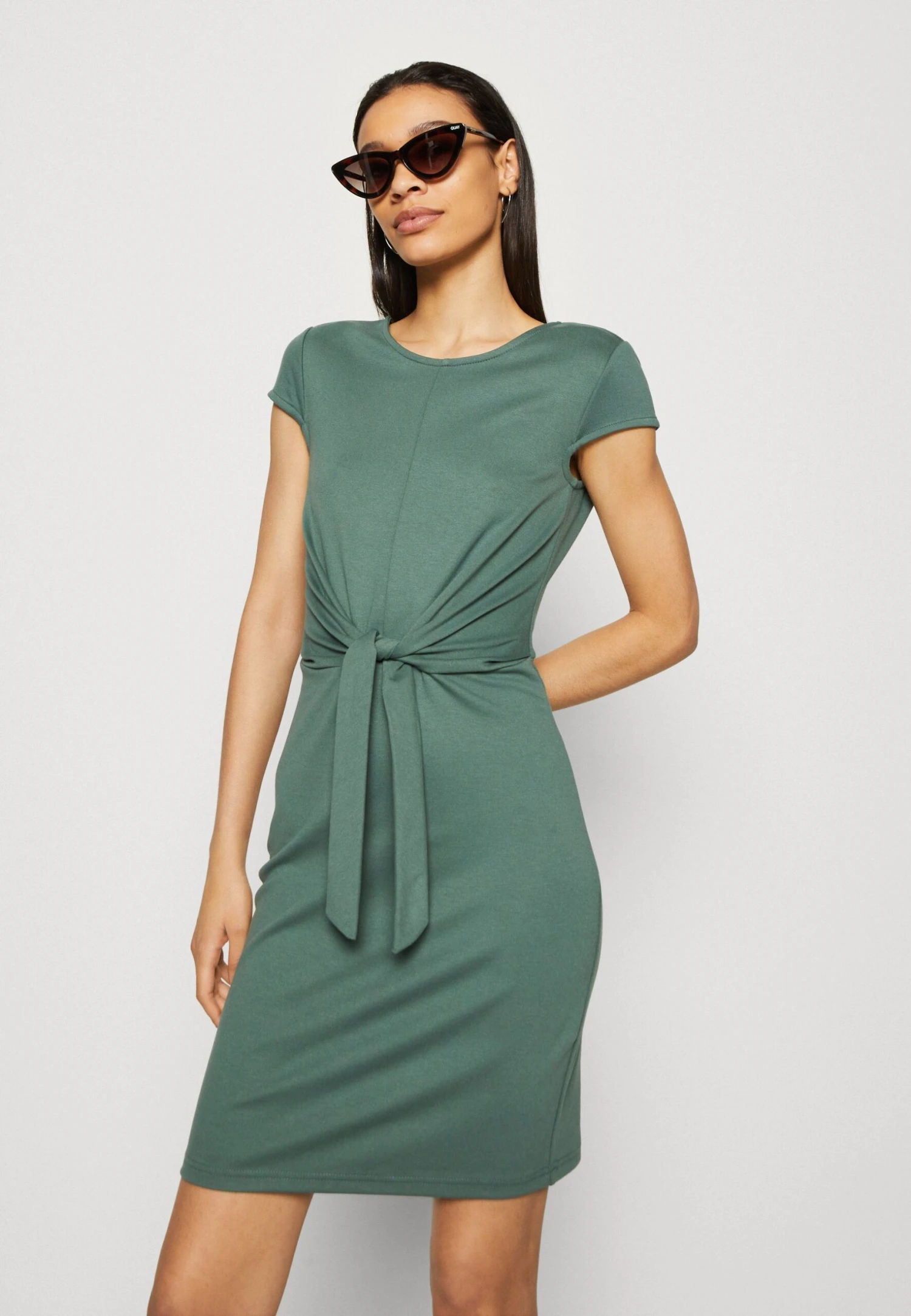 Anna Field Jersey Dress - Green - Image 6
