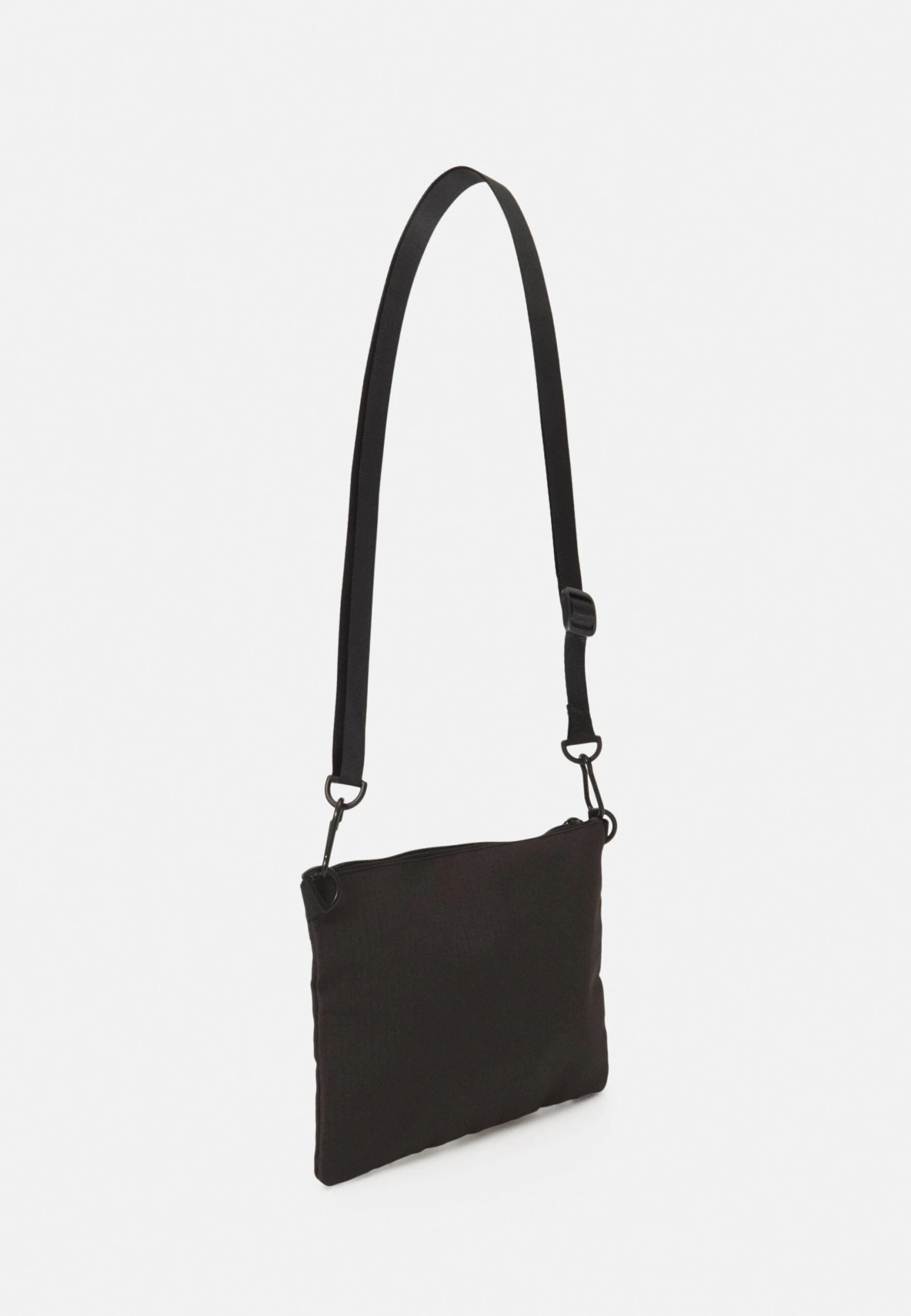 Neck Pouch Bag Vegan Unisex - Across Body Bag - Black Jet - Image 2