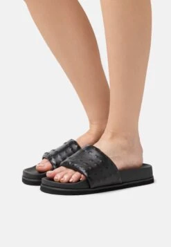 AllSaints Shay Slider - Mules - Black