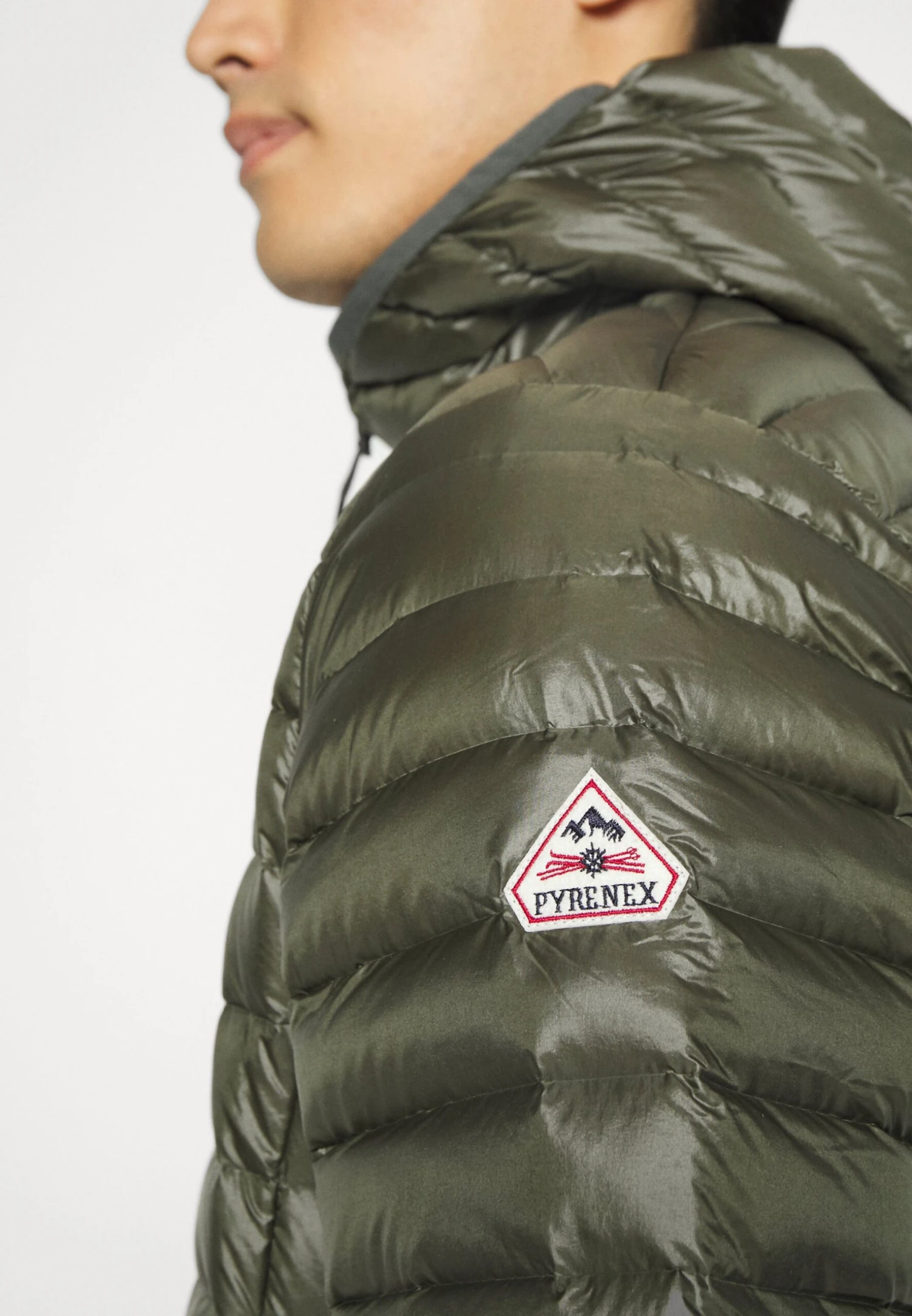 Pyrenex Bruce Hooded - Down Jacket - Deep Khaki - Image 5