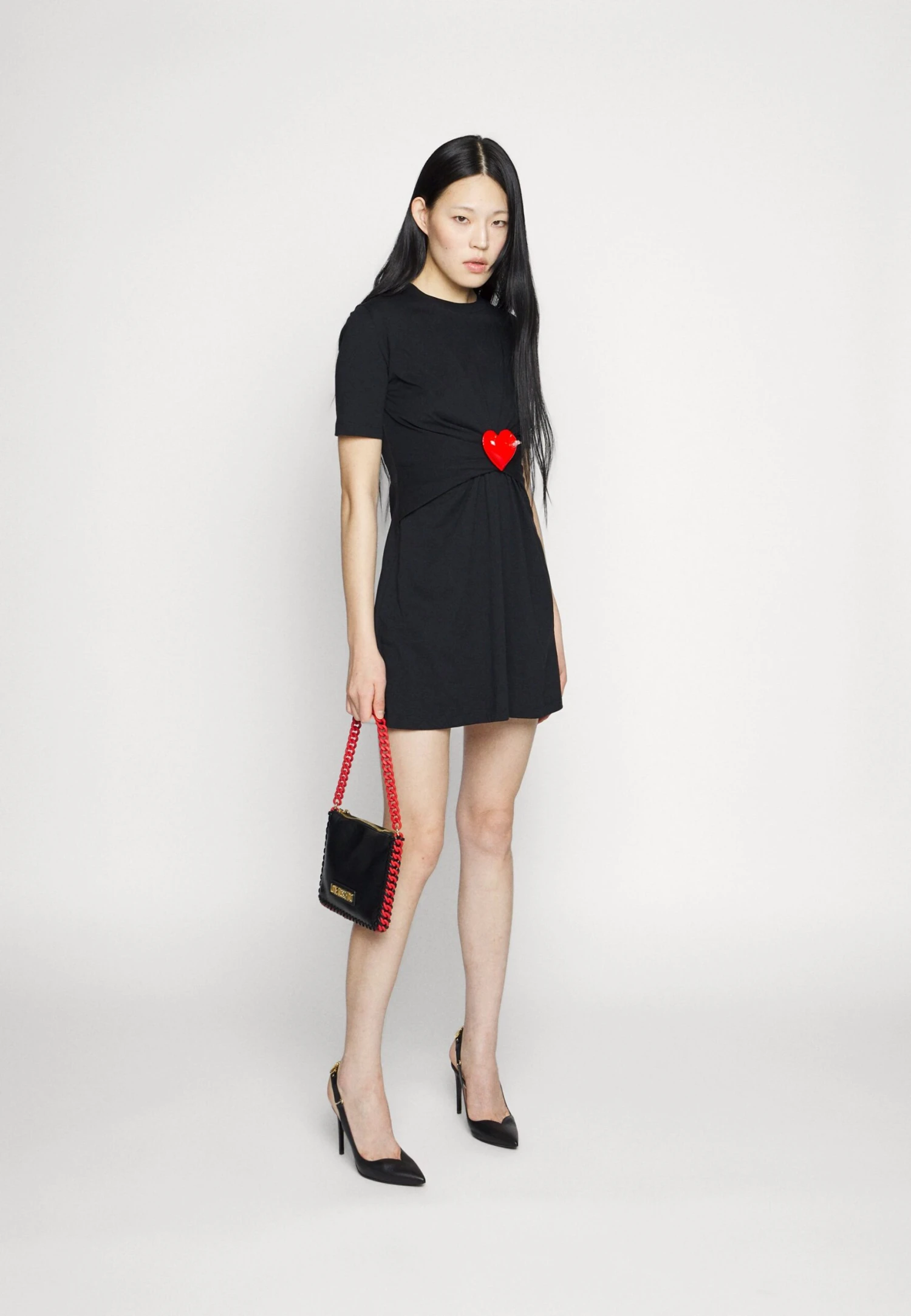 MOSCHINO Inflatable Heart - Jersey Dress - Image 5