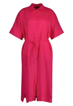 Gant Relaxed Shirt Dress - Shirt Dress - Magenta Pink