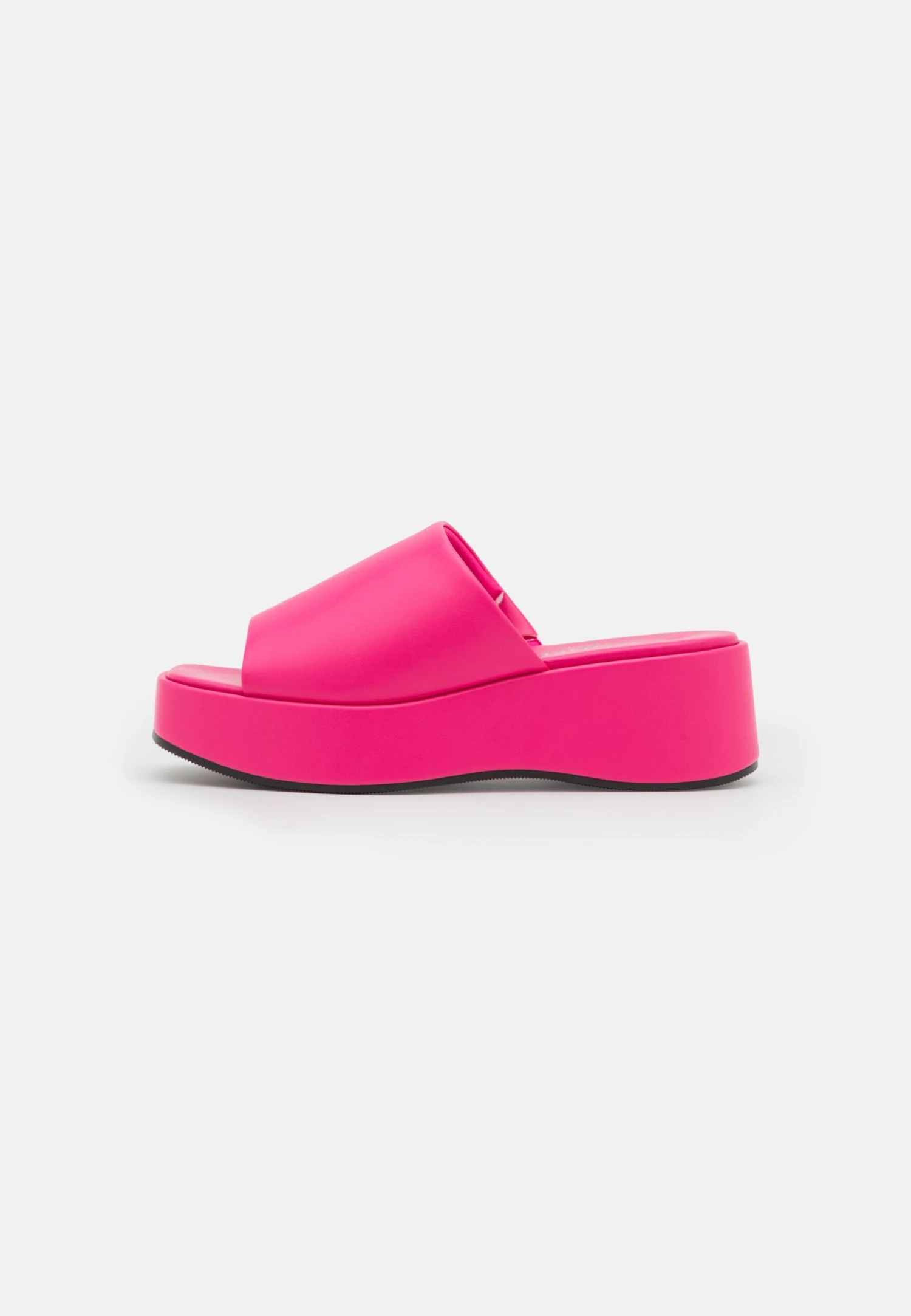 Monki Heeled Mules - Pink - Image 2