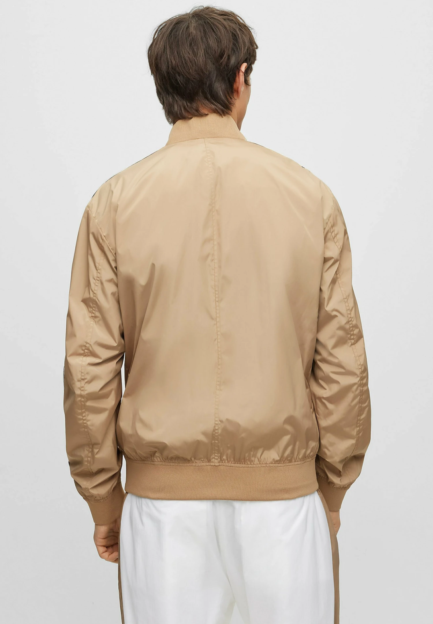 Boss Coltrane - Bomber Jacket - Beige - Image 3