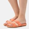 Fitflop Gracie Buckle Two Bar - Mules - Sunshine Coral