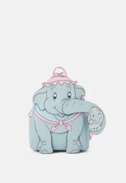 LOUNGEFLY Dumbo Mrs Jumbo Craddle Trunk Mini Backpack Unisex - Rucksack - Grey