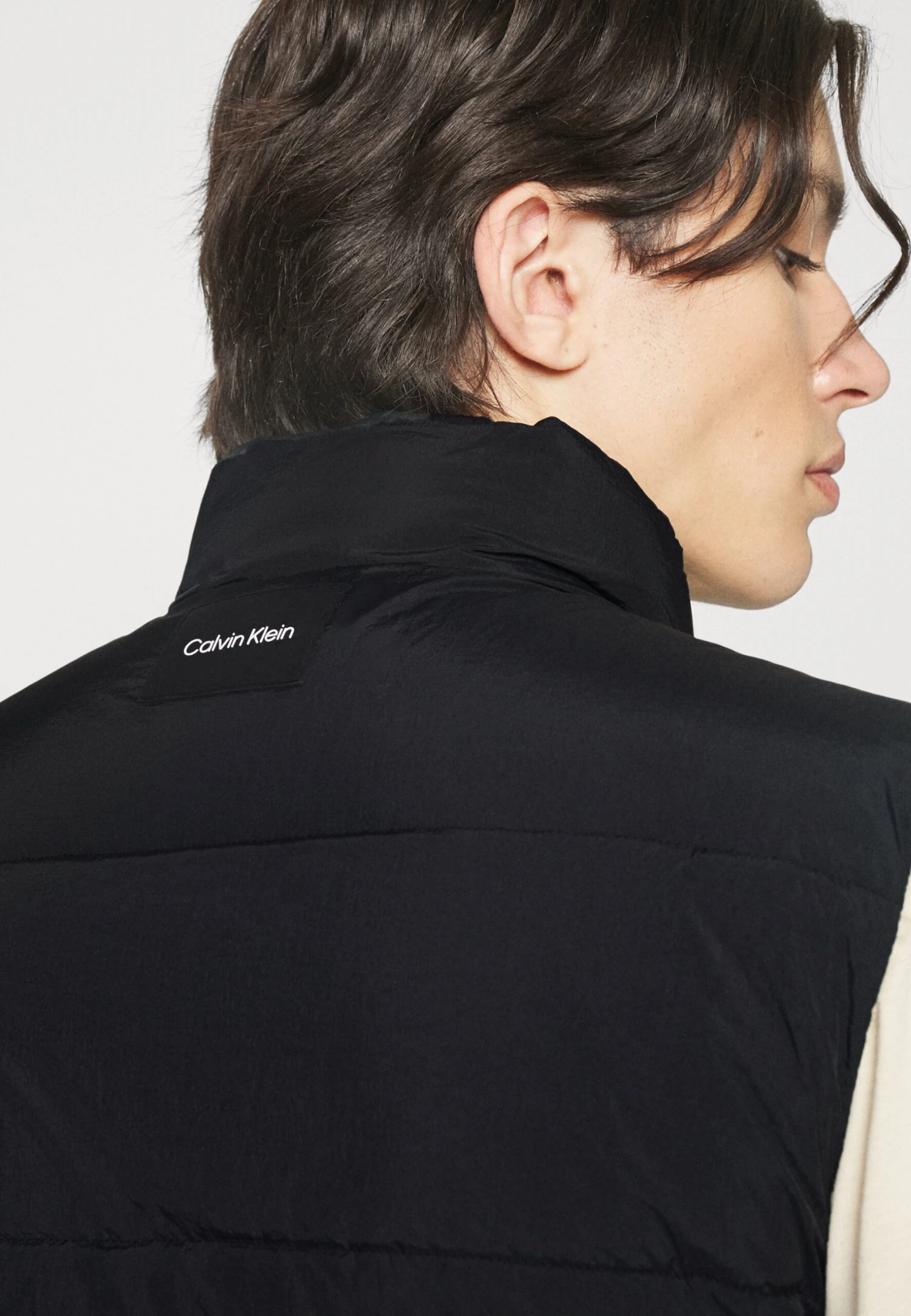 Calvin Klein Crinkle Puffer Vest - Waistcoat - Black - Image 5