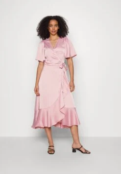 Yasthea Midi Wrap Dress- Occasion Wear - Zephyr
