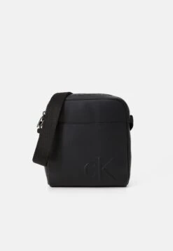 Calvin Klein BOLD MONOGRAM - Cross Body Bag - Black