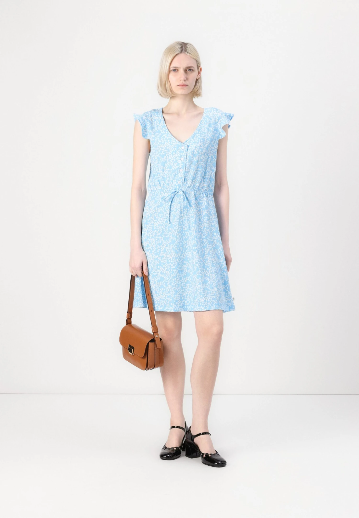 TOM TAILOR Denim STRUCTURED - Shirt Dress - Light Blue - Image 2