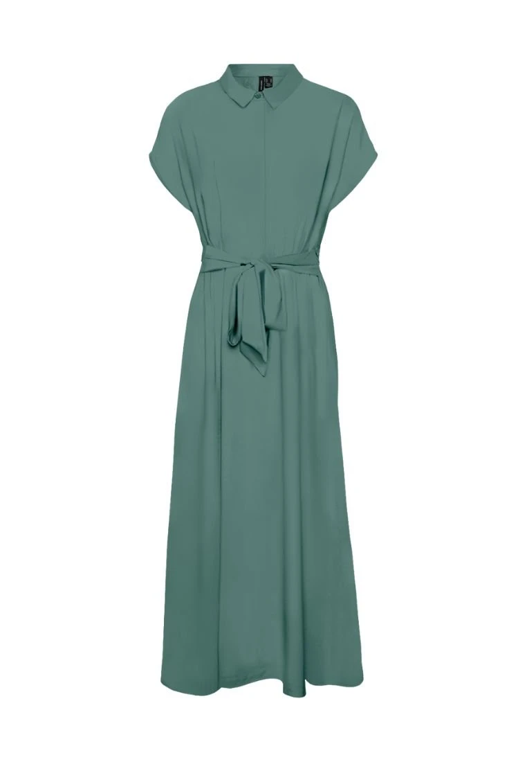 Vero Moda Curve VMNEWHALLIE LONG DRESS - Maxi Dress - Laurel Wreath - Image 4