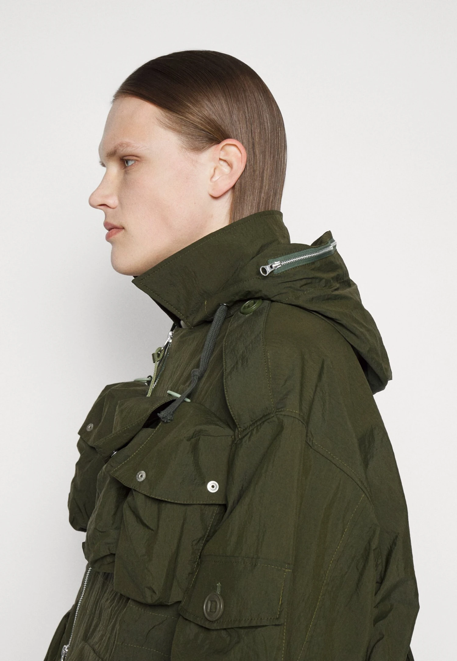 Miles Jacket - Outdoor Jacket - Moss Green - Image 8