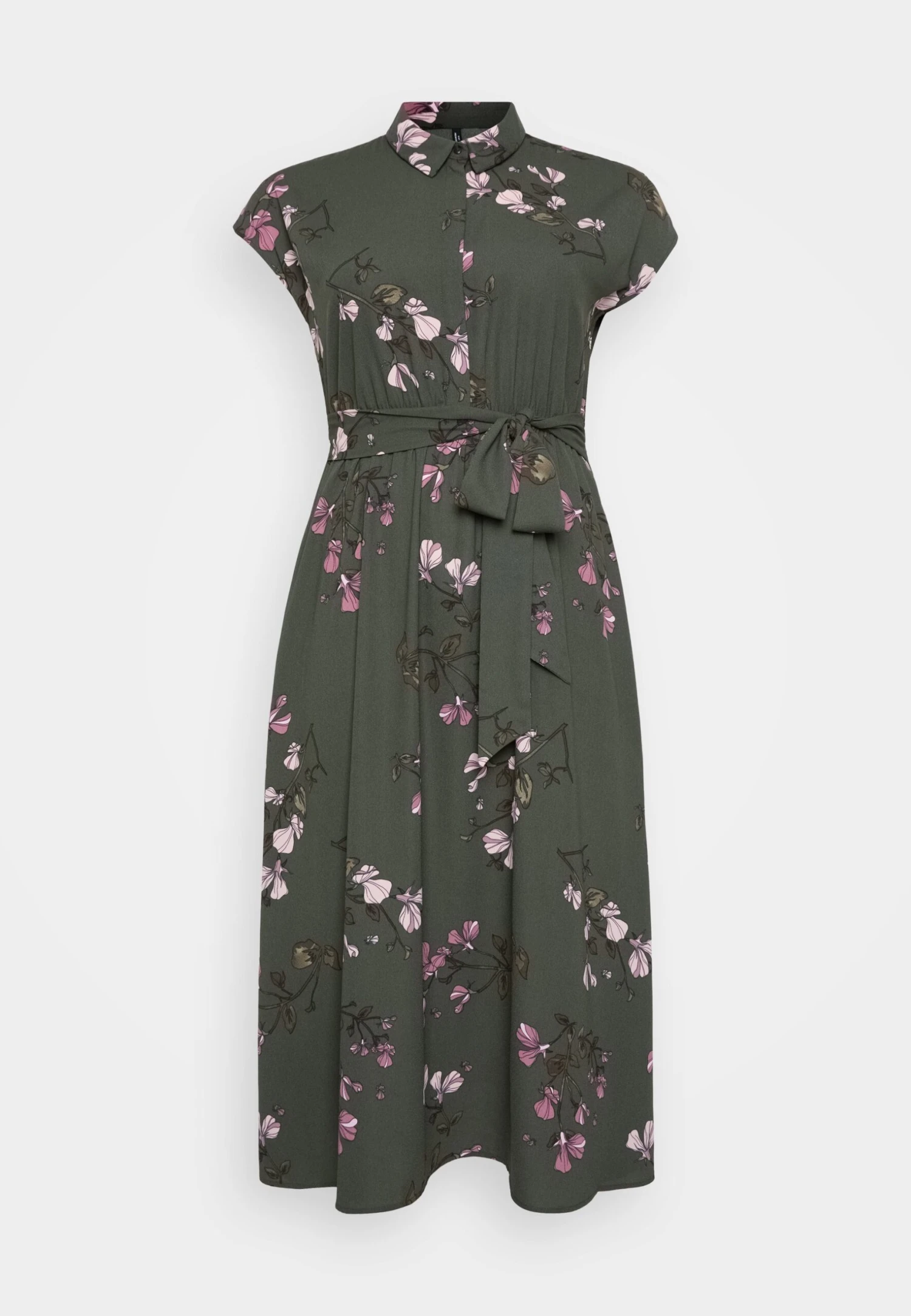 Vero Moda Curve VMNEWHALLIE LONG DRESS - Maxi Dress - Laurel Wreath - Image 8