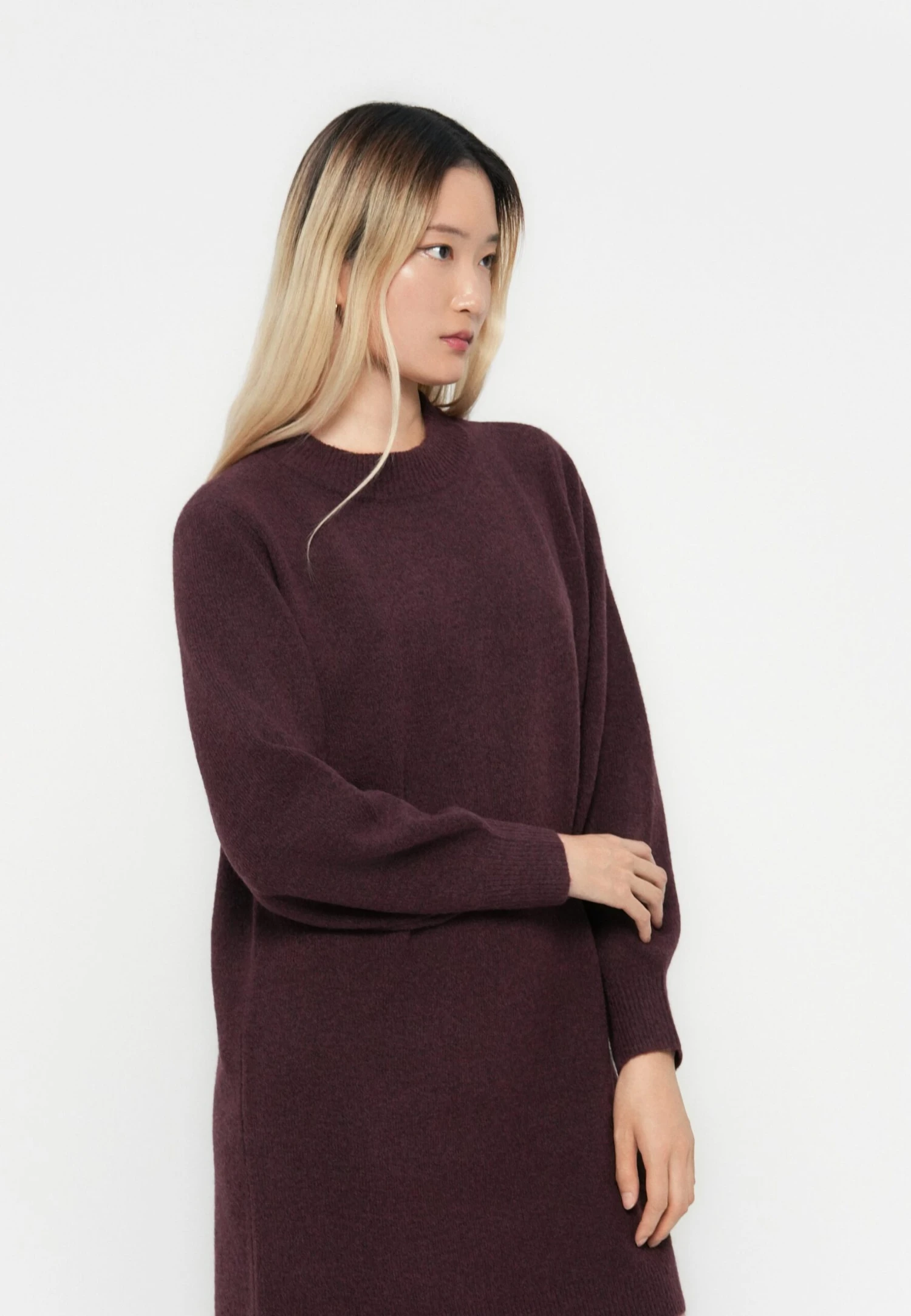 Vero Moda VMBESTI - Jumper Dress - Wine Tasting - Image 4