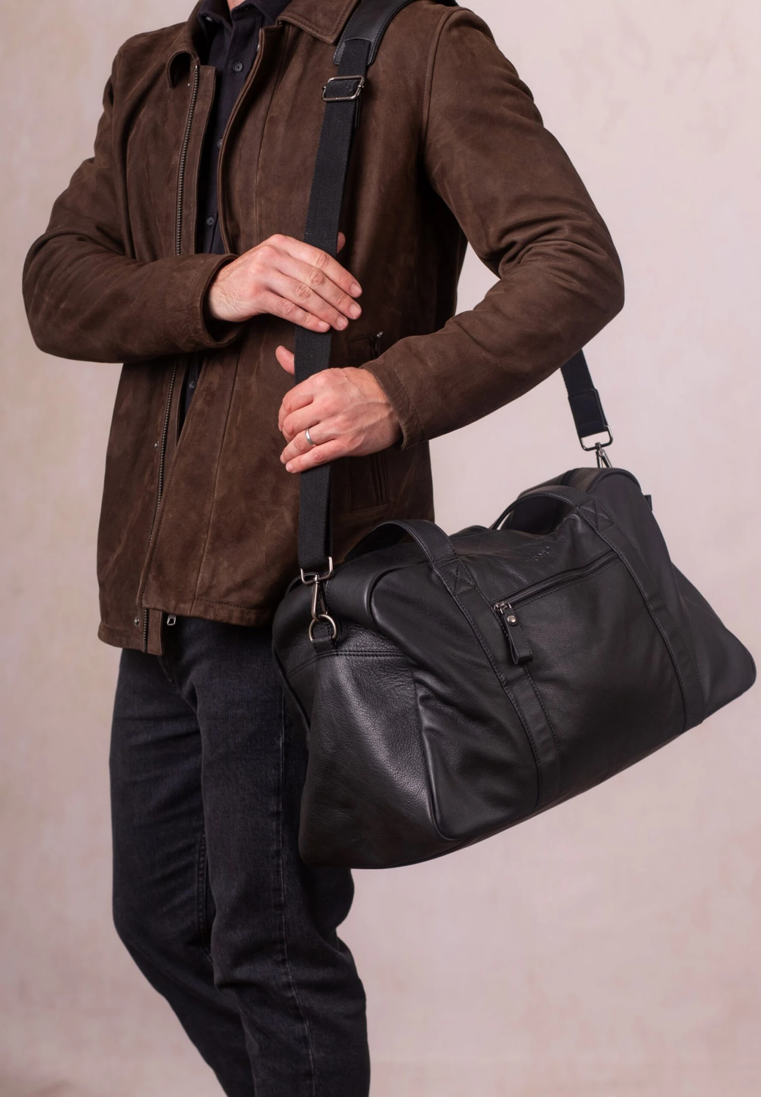 LARGE SILLOTH - Weekend Bag - Black - Image 2