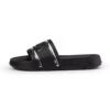 Fila MORRO BAY LOGO - Pool Slides - Black Silver
