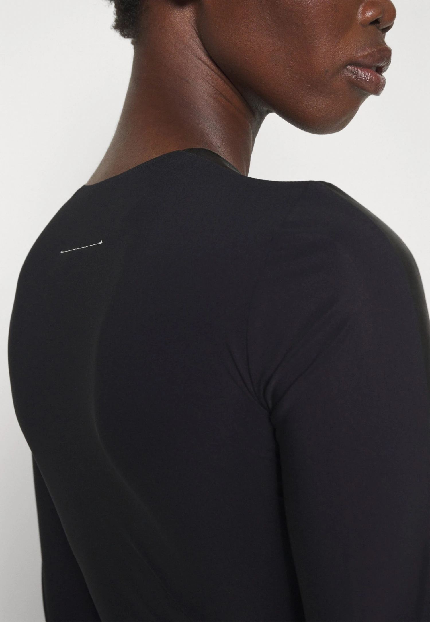 MM6 Maison Margiela Midi Dress - Cocktail Dress / Party Dress - Black - Image 7