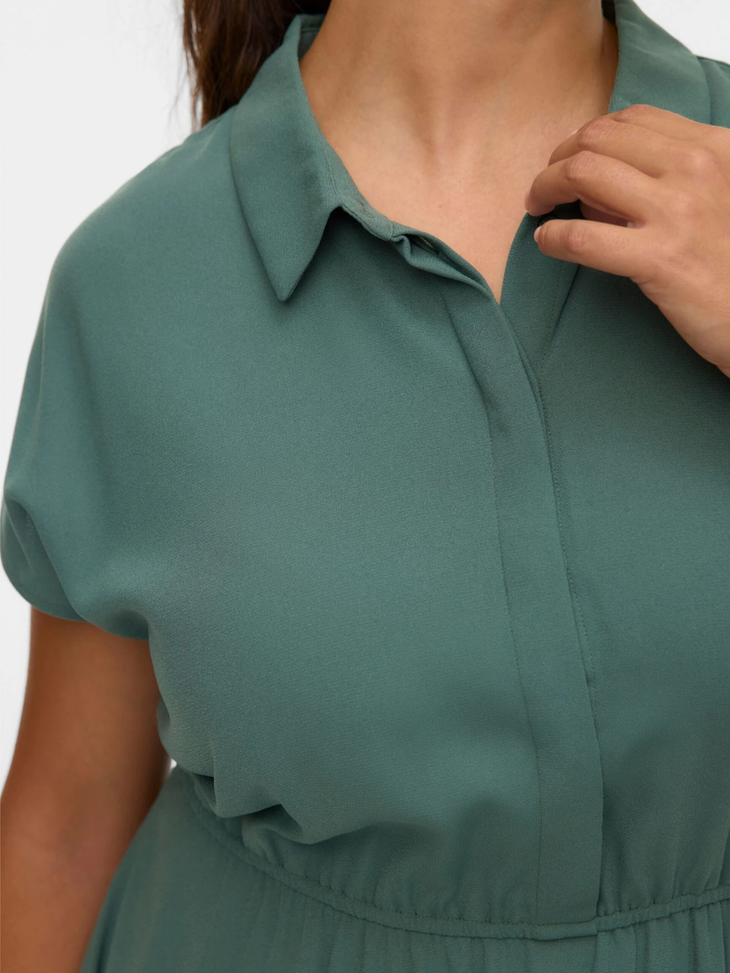 Vero Moda Curve VMNEWHALLIE LONG DRESS - Maxi Dress - Laurel Wreath - Image 5