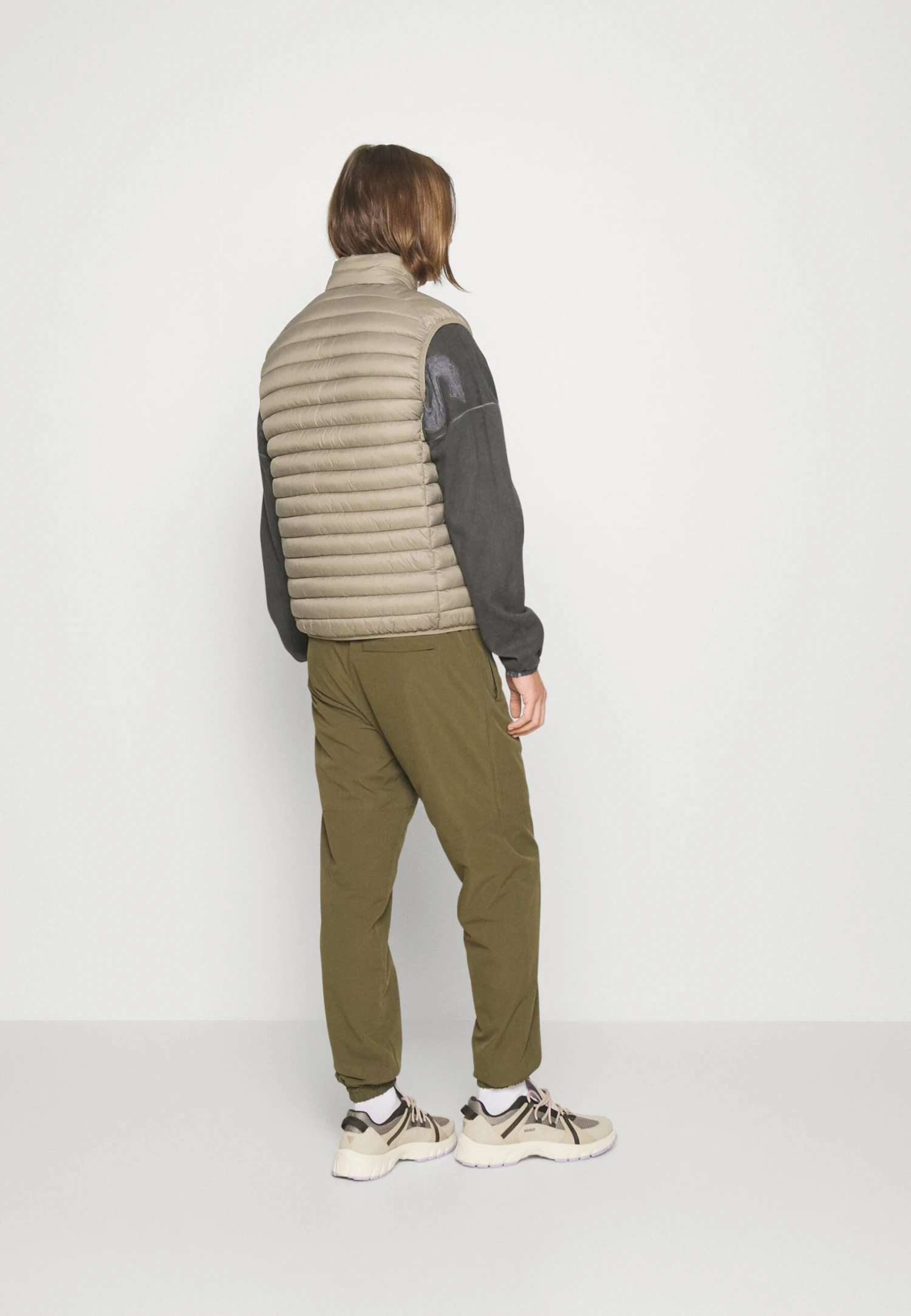 SAVE THE DUCK Adam - Waistcoat - Elephant Grey - Image 4