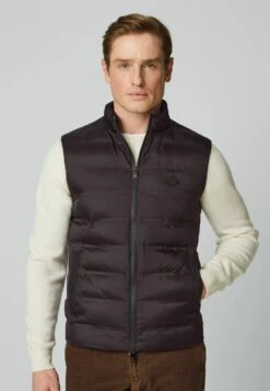 Hackett London Lw- Waistcoat - Black