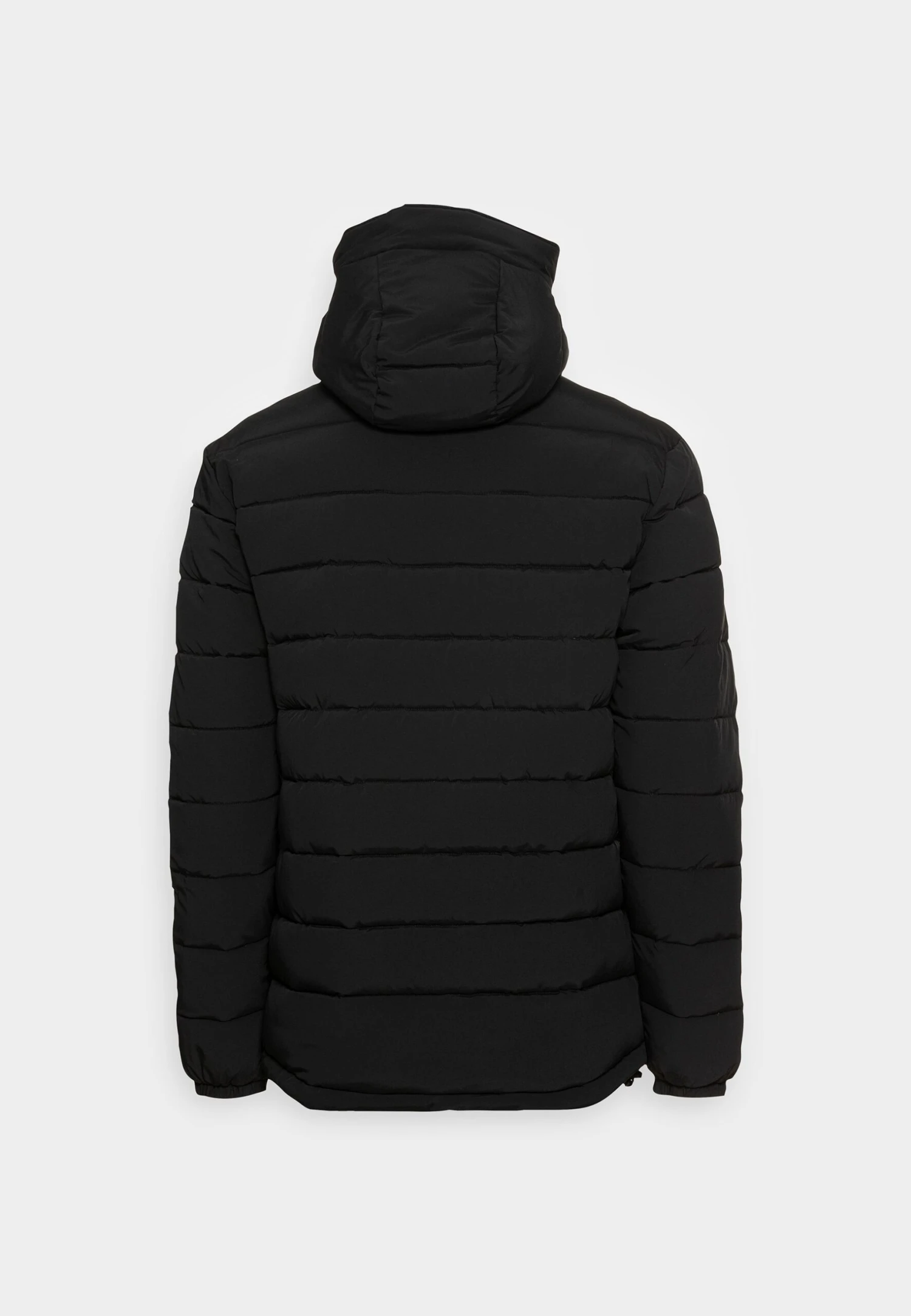 Lyle & Scott Elasticated Puffer - Winter Jacket - Jet Black - Image 2