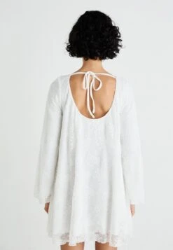 Gina Tricot DRESS - Day Dress - Offwhite