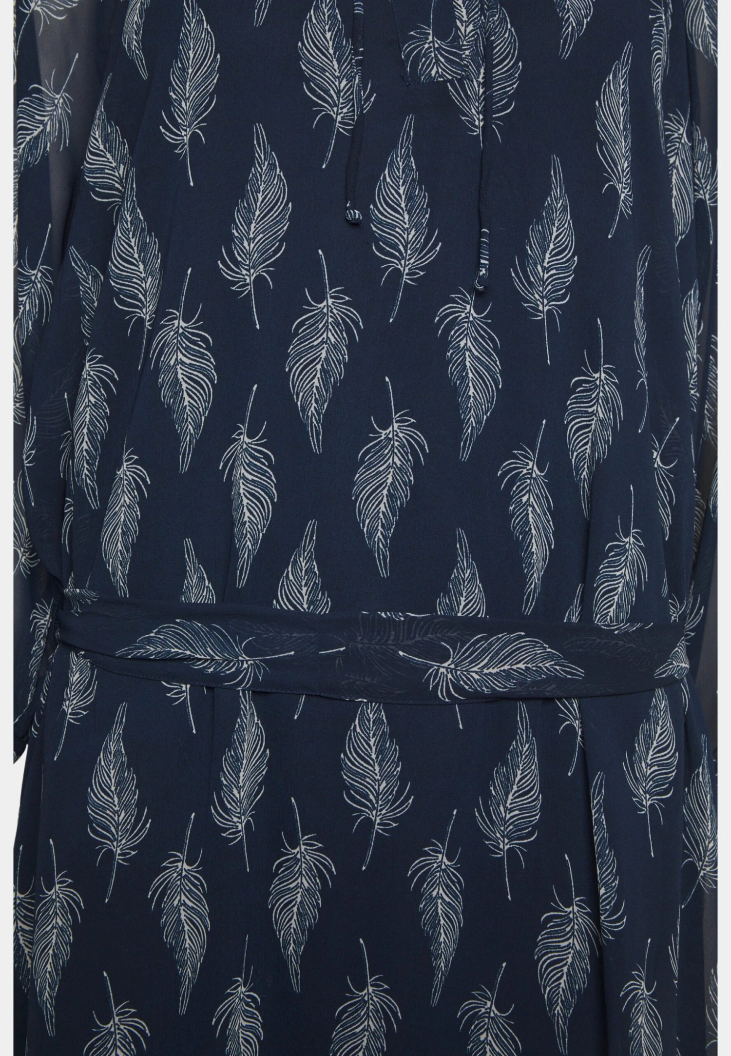 Vero Moda Tall Vmsara Sleeve Dress- Maxi Dress - Navy Blazer/Sara - Image 3