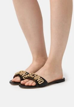 MOSCHINO Mules - Nero