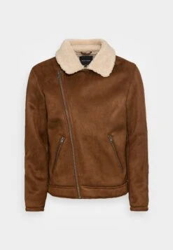 JACK&JONES Premium Jprblu Cane Biker Jacket - Winter Jacket - Otter