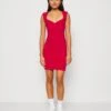 MORGAN Jumper Dress - Framboise