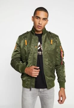 Alpha Industries Bomber Jacket - Dark Green