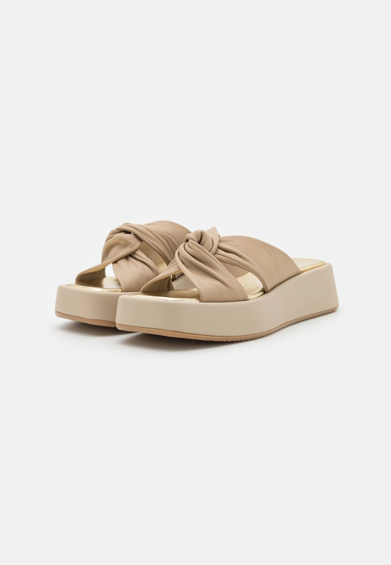 MARC CAIN Mules - Deep Sand - Image 3
