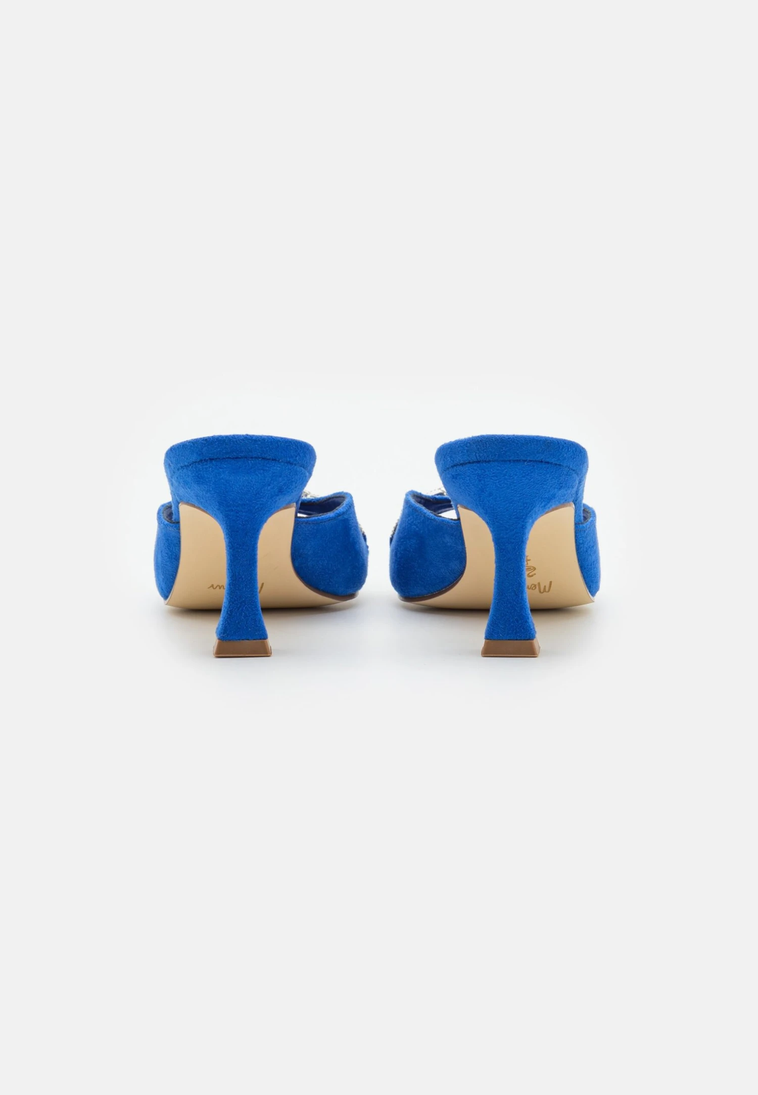 Menbur Heeled Mules - Royal Blau - Image 4