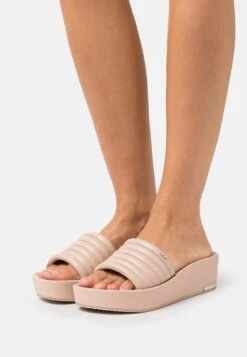 DKNY Jasna Platform Slide - Heeled Mules