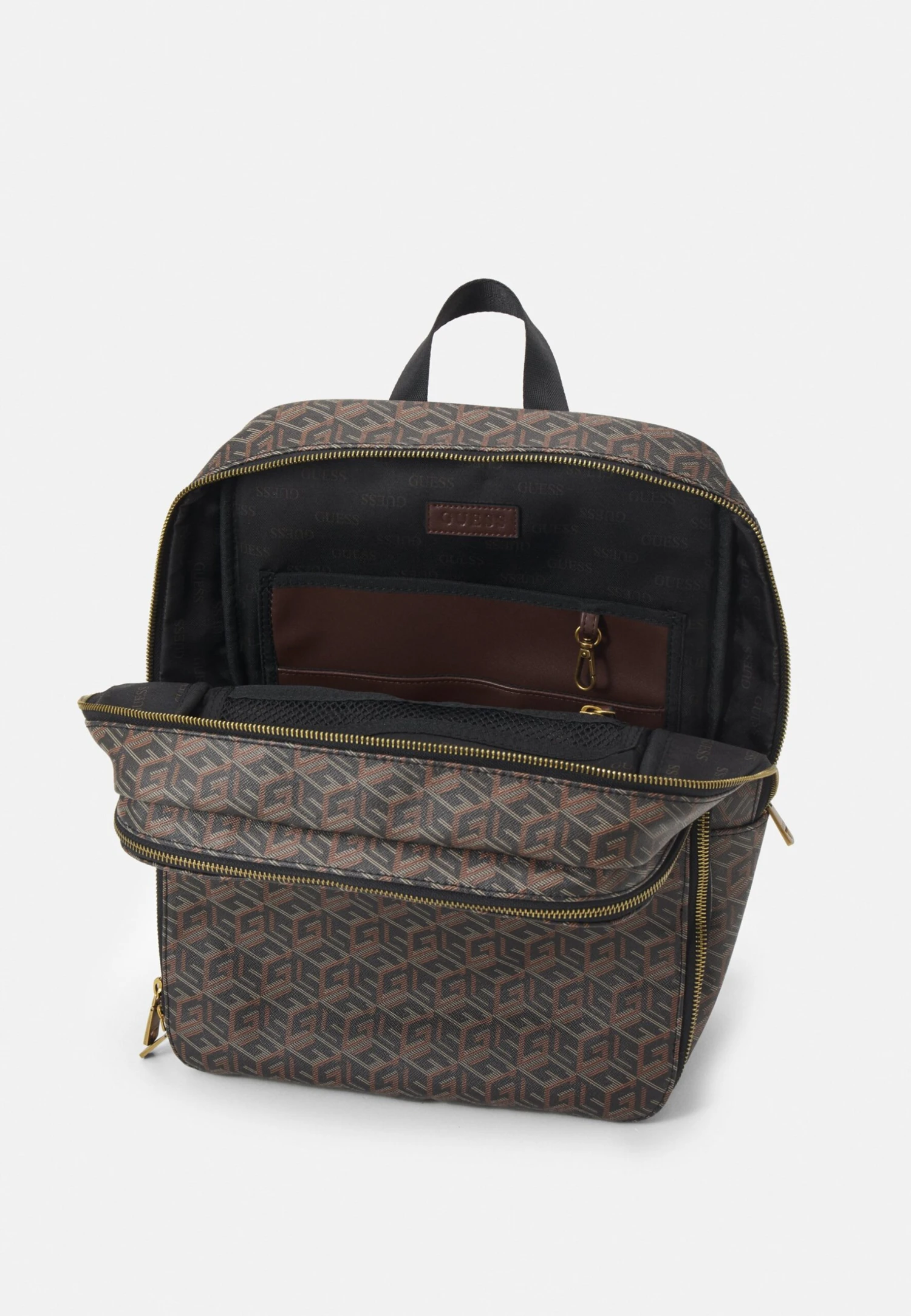 Guess Ederlo Flat Backpack Medium Unisex - Rucksack - Black - Image 3