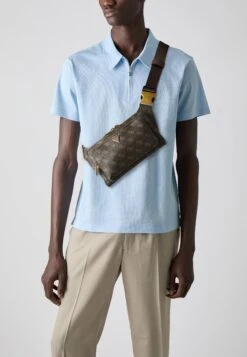 Guess MILANO FLAT - Bum Bag - Brown