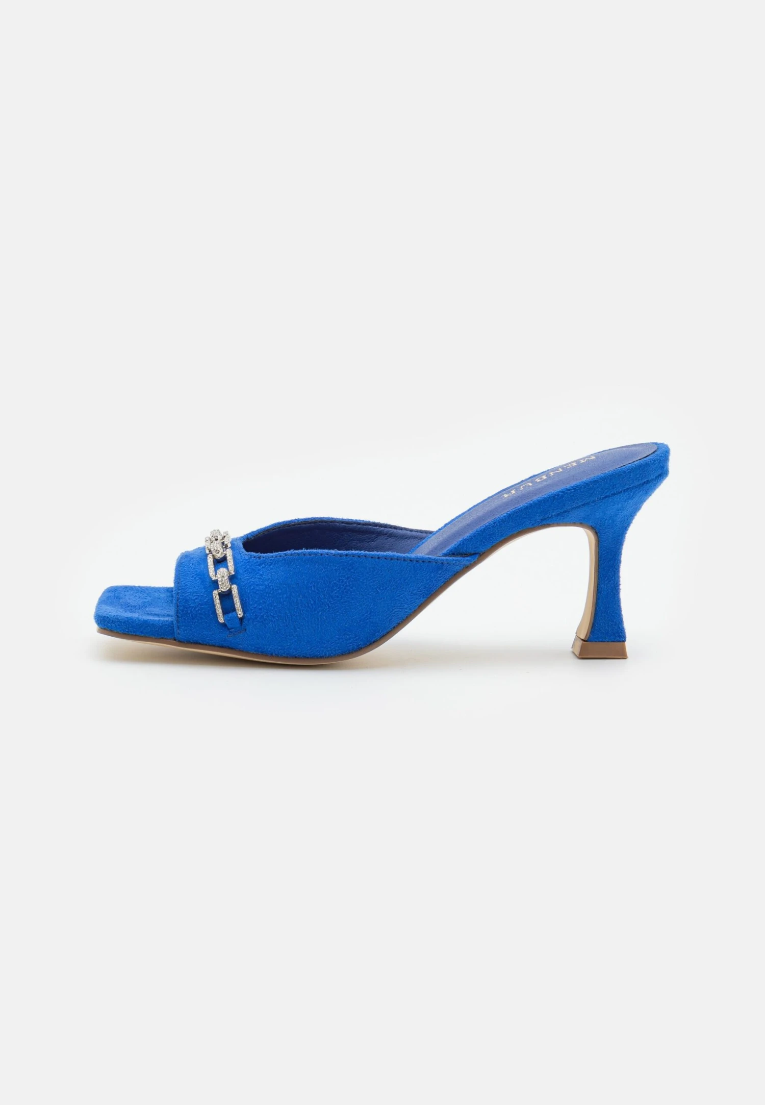 Menbur Heeled Mules - Royal Blau - Image 2